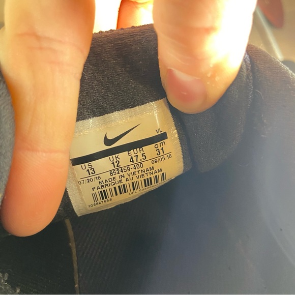 nike downshifter 7 mens size 13 shoes blue athletic running sneakers - Picture 8 of 8